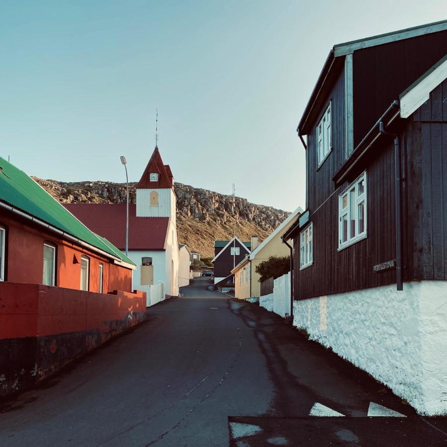 Peddastova In The Heart Of Fishing Village Skopun Extérieur photo